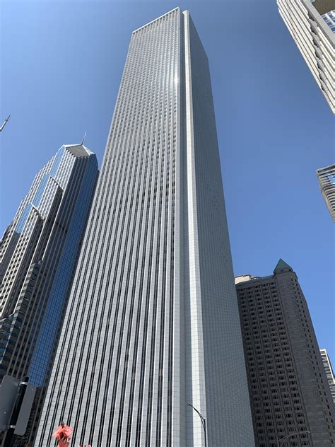 Aon Center Chicago. It may be boring, but an efficiency beast; 3.6M ft² ...