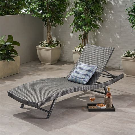 Latitude Run® KAUAI PE WICKER CHAISE | Wayfair