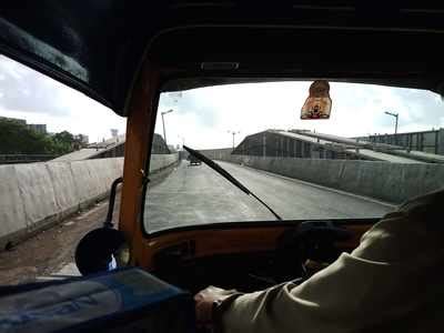 Pot holes on Milan subway flyover - Times of India