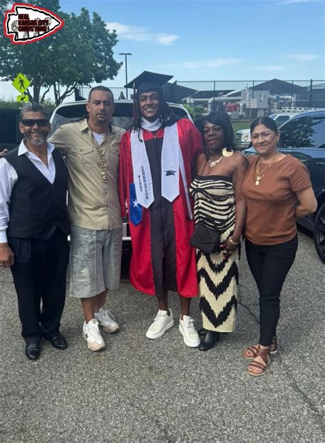 Real - Isiah Pacheco with his parents Julio Pacheco, Felicia Cannon and ...