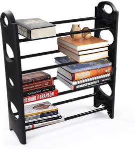 TNT Foldable Open Book Shelf, Book Shelve Book Case, Book Rack, Book ...