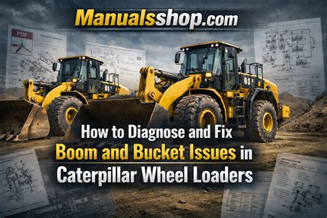 How to Diagnose & Fix Boom & Bucket Issues in Cat Wheel Loaders
