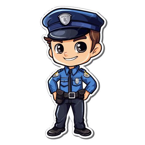 Cartoon_police_officer_copy_2 | Premium AI-generated vector