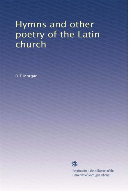 Hymns and other poetry of the Latin church : Amazon.in: Books