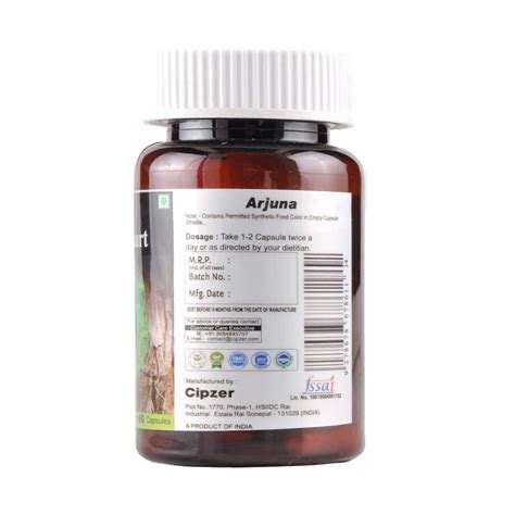 Buy CIPZER ARJUNA CAPSULE | HELPS TO MAINTAIN HEALTHY HEART FUNCTIONS ...