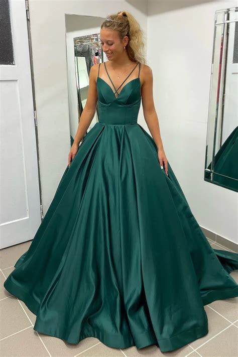 Emerald Green Prom Gowns LTP1183,Emerald Green Tulle Prom
