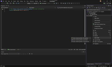 Image result for Visual Studio 2019 Open Folder Form Button