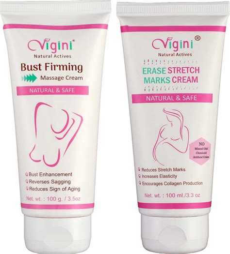 Buy VIGINI BUST BREAST SIZE INCREASE FIRMING, ERASE STRETCH MARKS ...