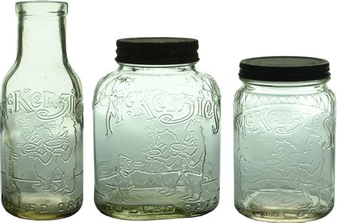 McKenzies Three Bears Porridge Oats jars - ABCR Auctions