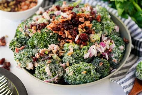Broccoli Bacon Salad Recipe | Gluten Free Goddess Recipes
