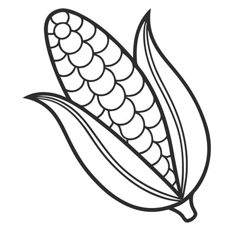 Corn Clipart Black and white - Free Png, Svg, Vector Images | Neoclipart | Clipart black and ...