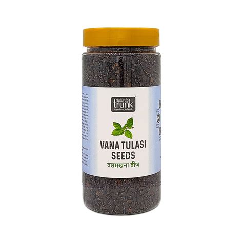 Buy Vana Tulasi Seeds | Mahabeera Seeds | Basil Seeds – Nature's Trunk