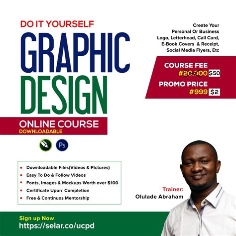 Buy DO IT YOURSELF GRAPHIC DESIGN COURSE (DOWNLOADABLE VIDEOS & SLIDES) by Abraham Olulade on ...