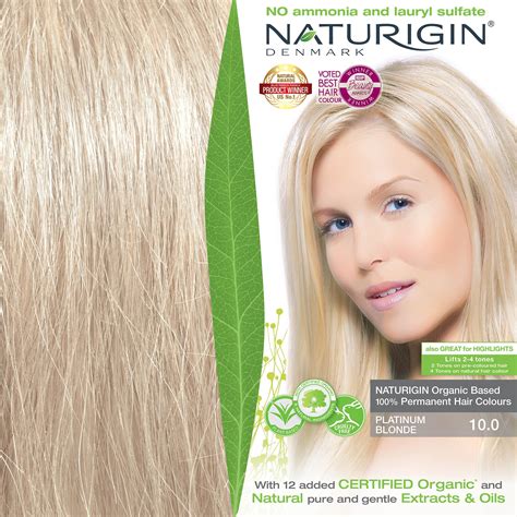Natural Platinum Blonde Hair