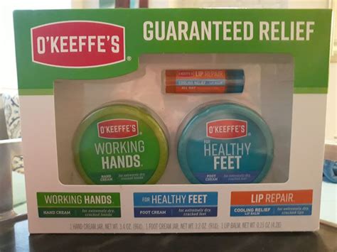 O'Keefe's 3 Pack Hands Feet Lips on Mercari | Lips, Dry hands ...