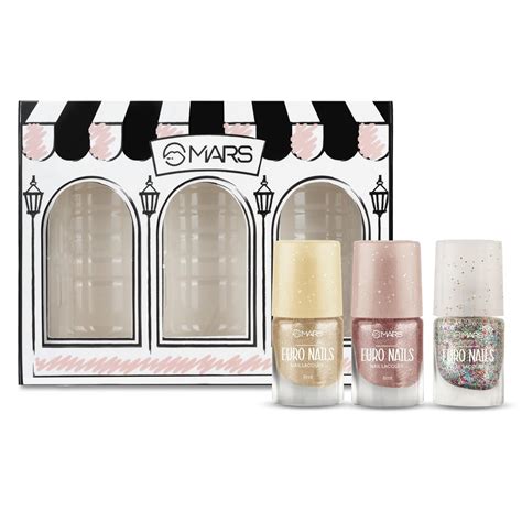 Buy MARS EURO Nail Lacquer | Glossy Gel Finish | Rich Pigmentation ...