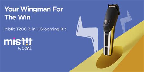 Meet #YourStyleWingman - Misfit T200 3-in-1: Best Trimmer For Men