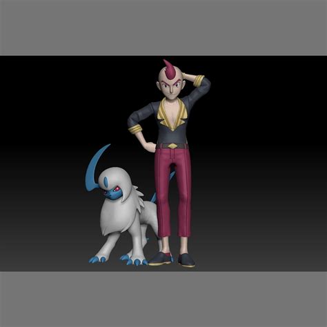 STL file Pokemon Hoenn Elite Four Sidney・Model to download and 3D print ...