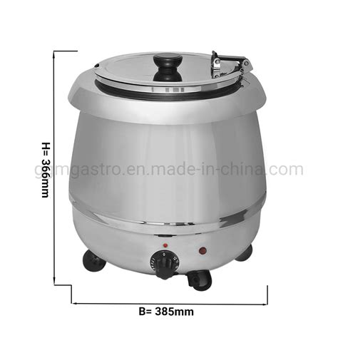 Best Selling Stainless Steel Electric Soup Kettle Soup Warmer - China Boiler and Kitchen Equipment
