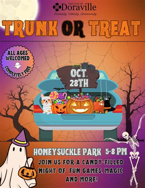Trunk-or-Treat at Honeysuckle Park in Doraville - Atlanta on the Cheap