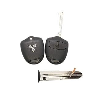 Keys Remote Shell and Flip Key Shell for Mitsubishi Pajero Sports/Cedia ...