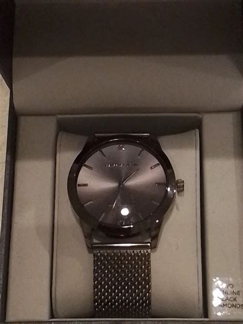 Geoffrey Beene Watch Mens Genuine Diamond Collection India | Ubuy