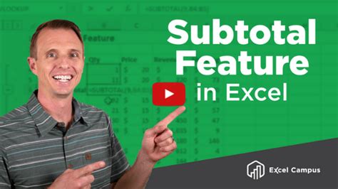 Image result for Subtotal Feature Excel