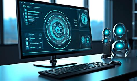 Image result for Computer Screen with AI Assistant