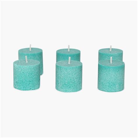 Buy Colour Connect Set of 6 Blueberry Scented Votive Candles from Home ...