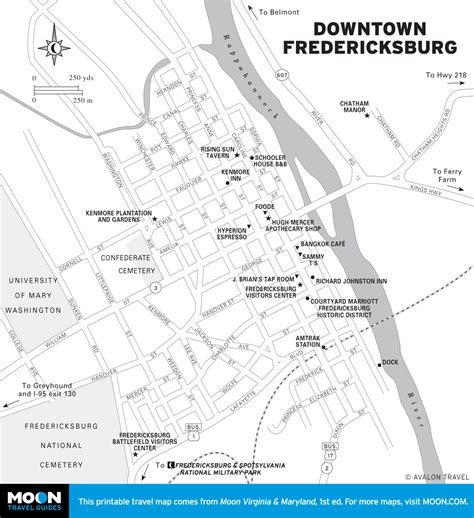 Va Fredericksburg Va Map