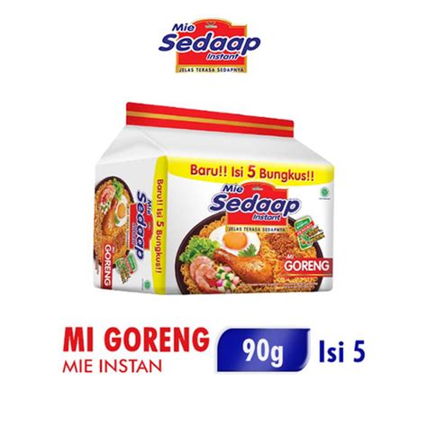 Jual Mie Sedap Paket 5pcs Paket Sembako Mie Instan Aneka Rasa - Ayam ...