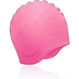 Buy Tec Tavakkal® Latest Designed Long Hair Swim Cap,Waterproof ...