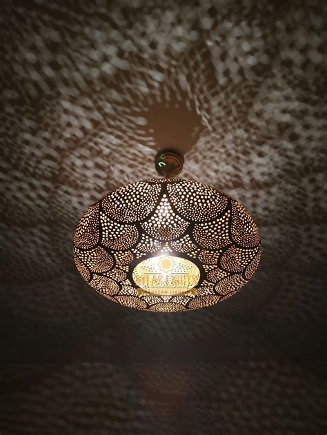 Moroccan Pendant Light – Moroccan Style Hanging Lamp – baldiart