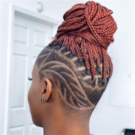 40 stylish undercut and shaved sides hairstyles on black women that ...