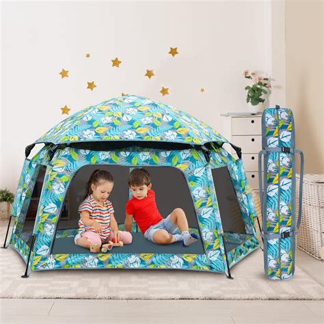Amazon.com: Funsland Kids Play Pop-up Tent - Toddler Outdoor and Indoor ...