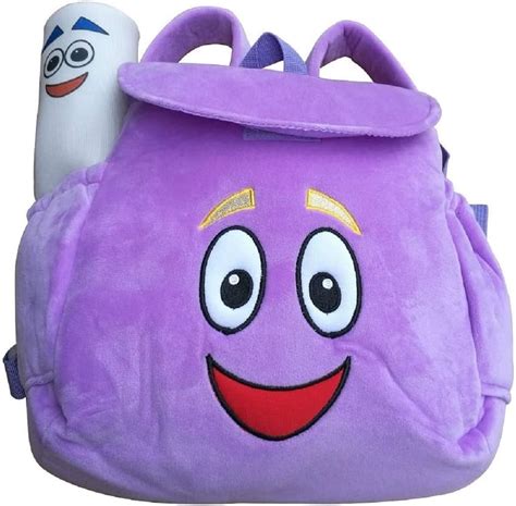 Buy Dora Explorer Backpack , IGBBLOVE Soft Plush Toddler Backpack ...
