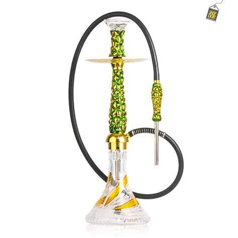 Buy Storm X Hookah - Green | Dejavuu Shisha – shopdop.in
