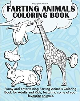 Amazon.in: Buy Farting Animals Coloring Book: Funny and entertaining ...