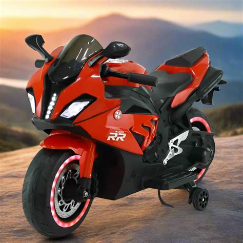 Rechargeable Battery Operated Sports Bike for Kids, Bike with Led Ligh