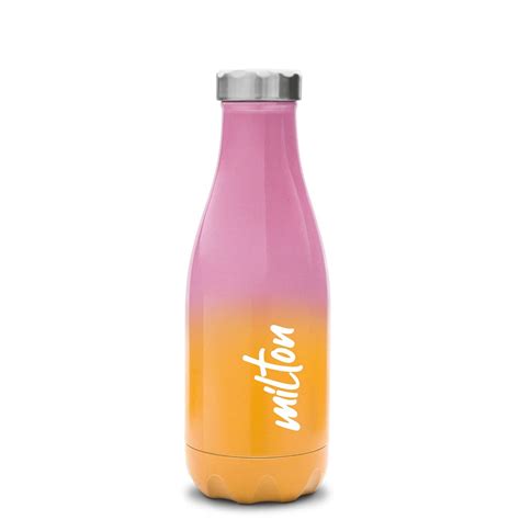 Milton Prudent 350 Thermosteel 24 Hours Hot and Cold Water Bottle, 360 ...