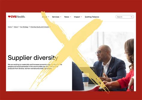 CVS Deleted Its Supplier Diversity Page & Team