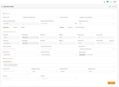 Cloud Based ERP Software For Printing Services | Case Study