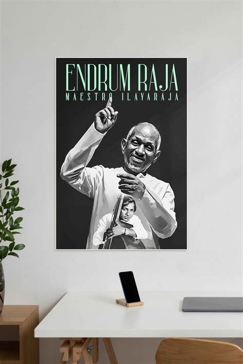 Endrum Raja x Ilayaraja | Maestro | Music Artist Poster | Posterized.in