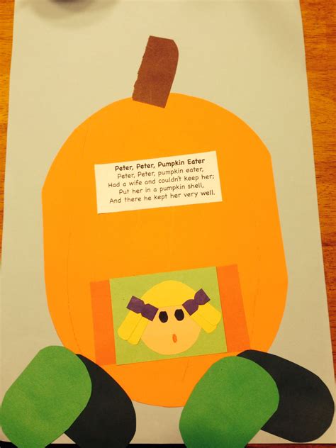 Peter, Peter Pumpkin Eater Nursery Rhyme | Rhymes, Nursery rhymes ...