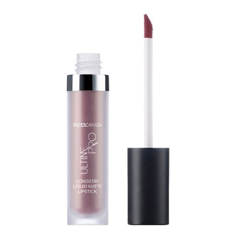 Buy Faces Canada Ultime Pro Longstay Liquid Matte Lipstick Rusty 02 6ml ...