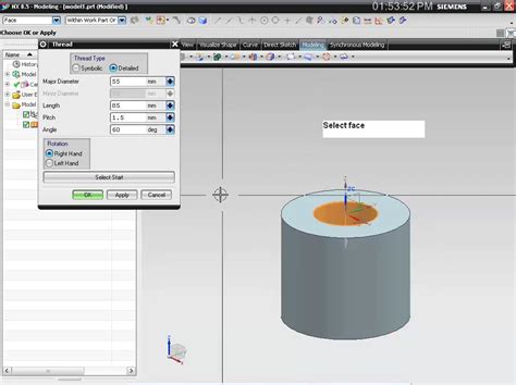 Image result for Thread Mill Programming NX Tutorial