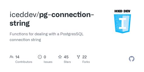 Image result for PostgreSQL Connection String Schema