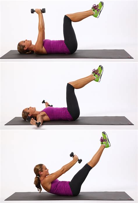 21 Best Ab Exercises With Weights That'll Work Your Core | POPSUGAR Fitness