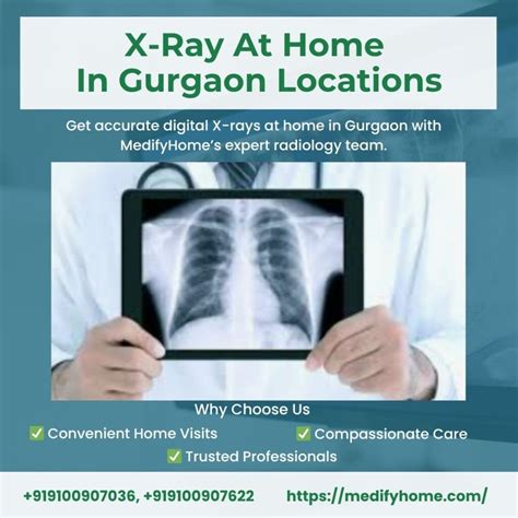 X-ray At Home In South City 2 | Home X-ray Services | Medifyhome