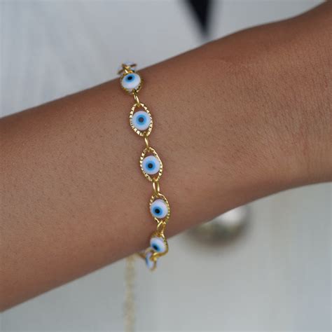 Evil Eye Aura Bracelet – I Blame Beads